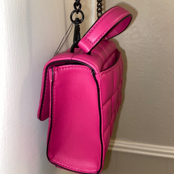 Dkny Bags Dkny Brand New Pink Quilted Queenie Top Handle Crossbody